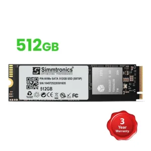 Simmtronics S970P PRO NVMe 512GB 3D NAND SSD