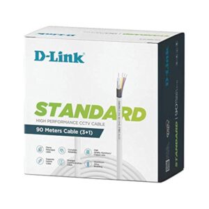 D-Link CCTV Standard 90MTR Cable (3+1)