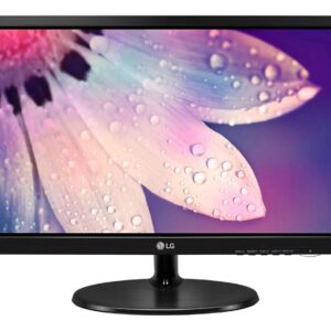 LG 19 inch (47 cm) LED Backlit Computer Monitor - HD Ready, TN Panel with VGA Port - 19M38A (Black)